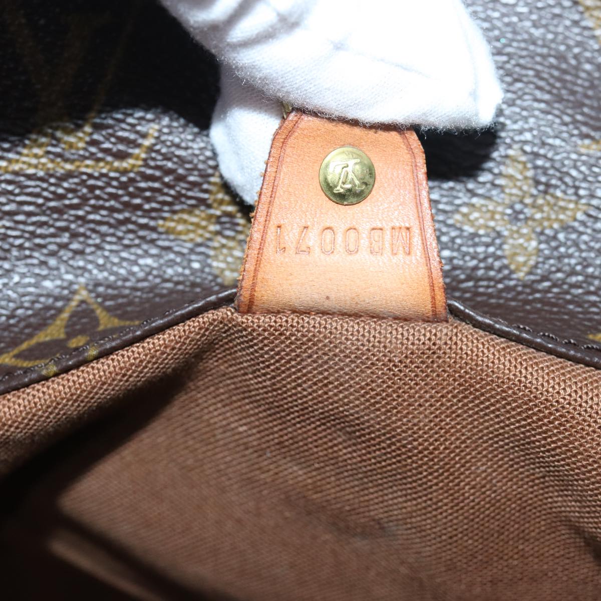 LOUIS VUITTON Monogram Sac Shopping Tote Bag M51108 LV 84073