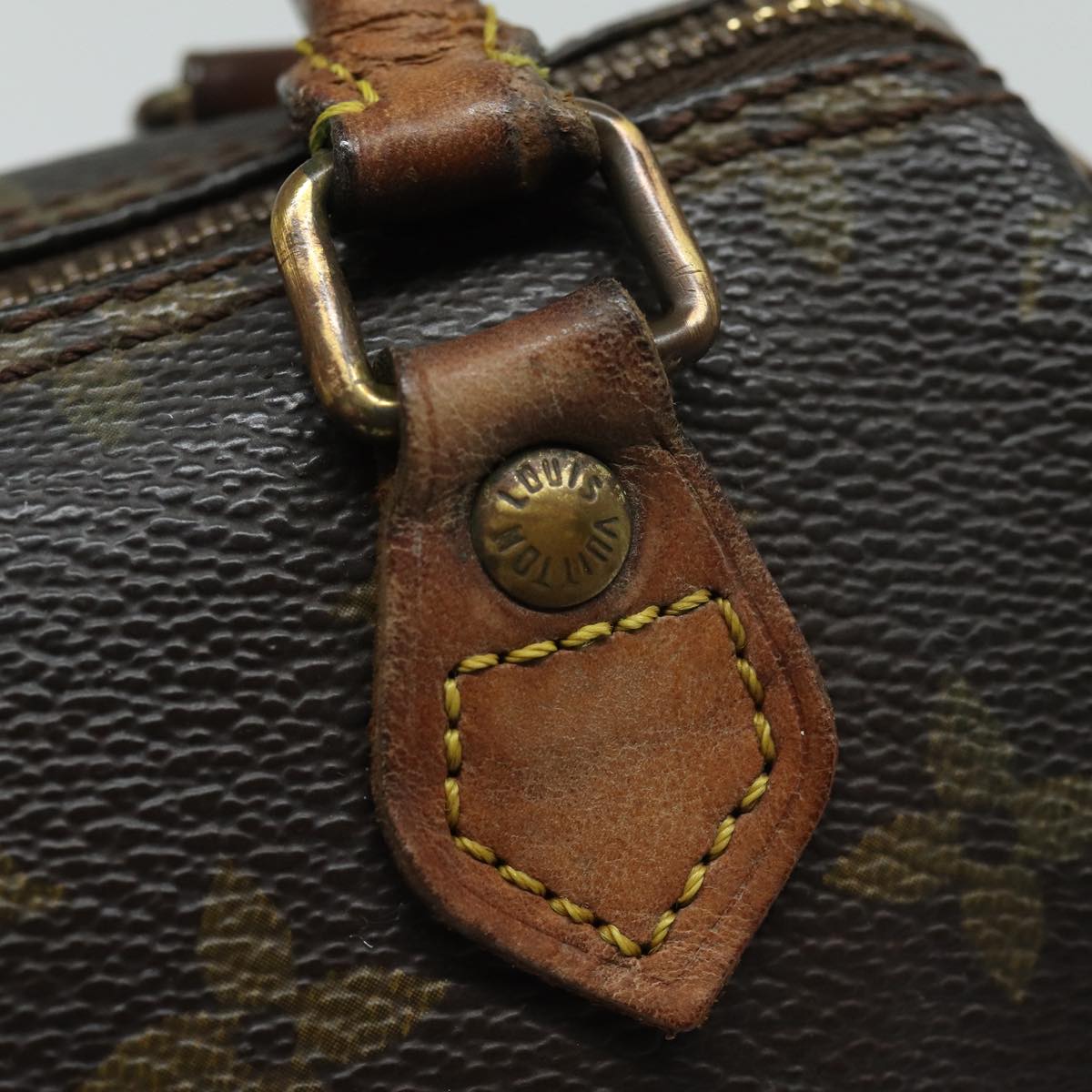 LOUIS VUITTON Monogram Mini Speedy Hand Bag M41534 LV 84078