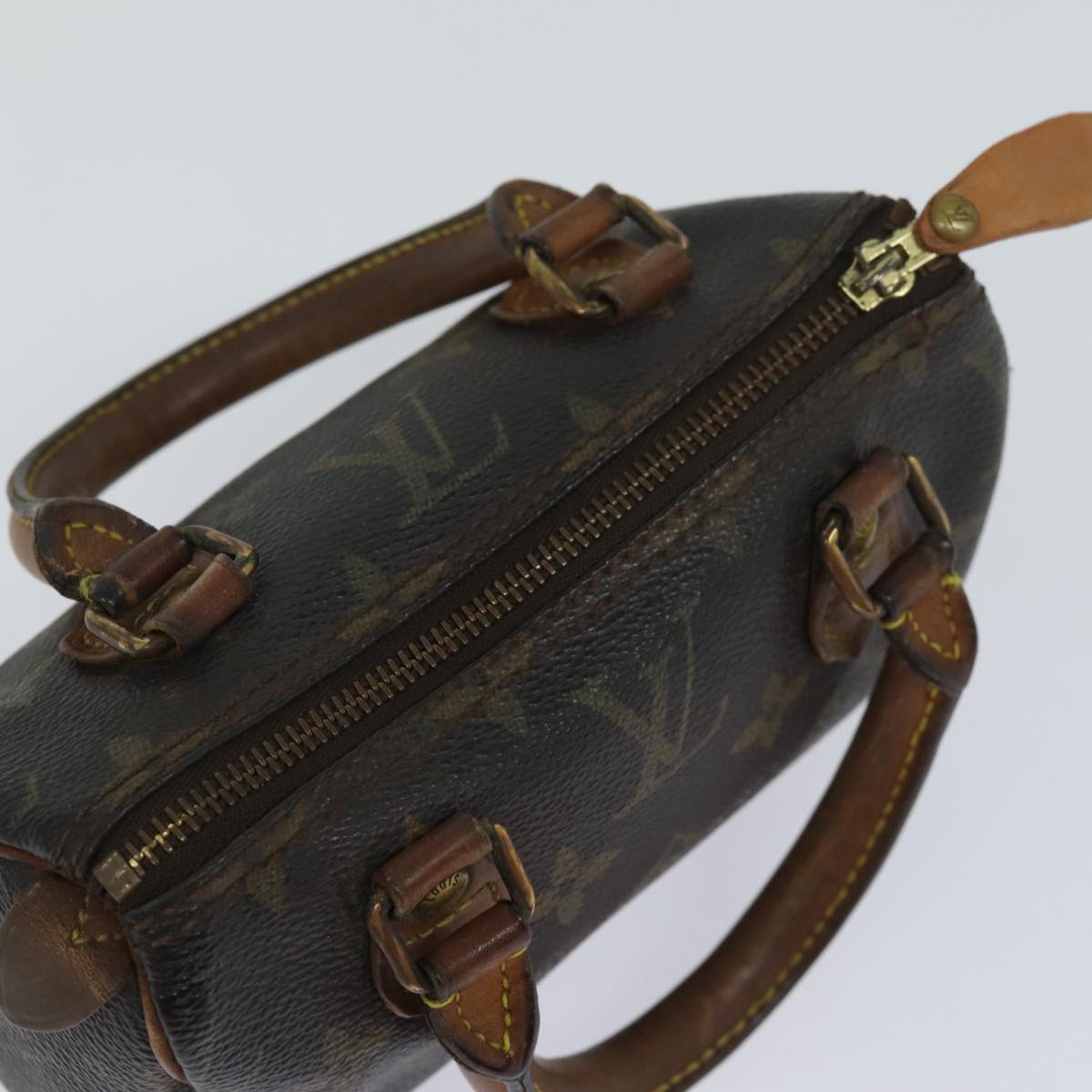LOUIS VUITTON Monogram Mini Speedy Hand Bag M41534 LV 84078