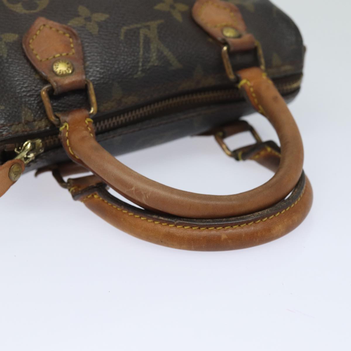 LOUIS VUITTON Monogram Mini Speedy Hand Bag M41534 LV 84078