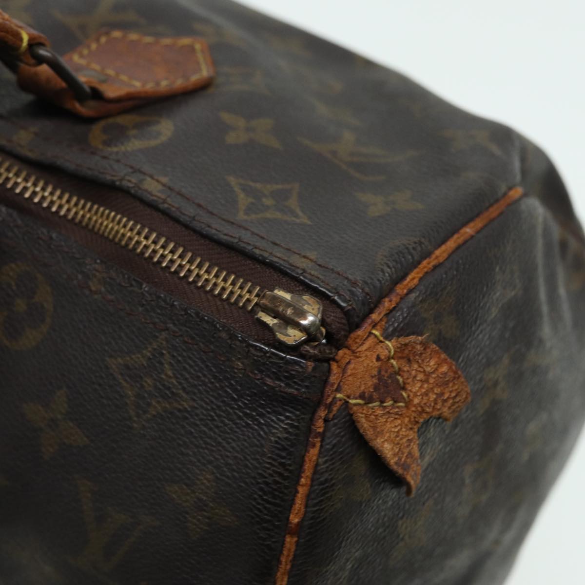 LOUIS VUITTON Monogram Speedy 30 Hand Bag M41526 LV 84079