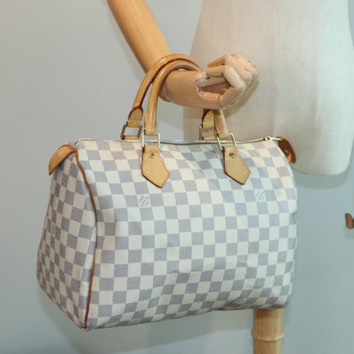 LOUIS VUITTON Monogram Speedy 30 Hand Bag M41526 LV 84079