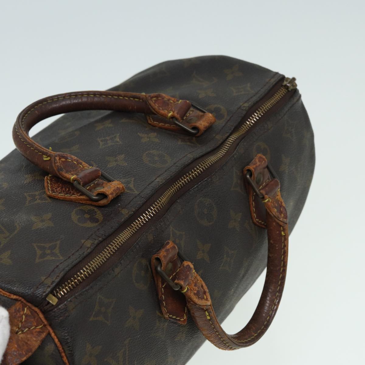 LOUIS VUITTON Monogram Speedy 30 Hand Bag M41526 LV 84079