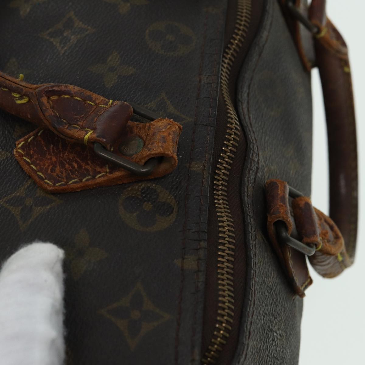 LOUIS VUITTON Monogram Speedy 30 Hand Bag M41526 LV 84079