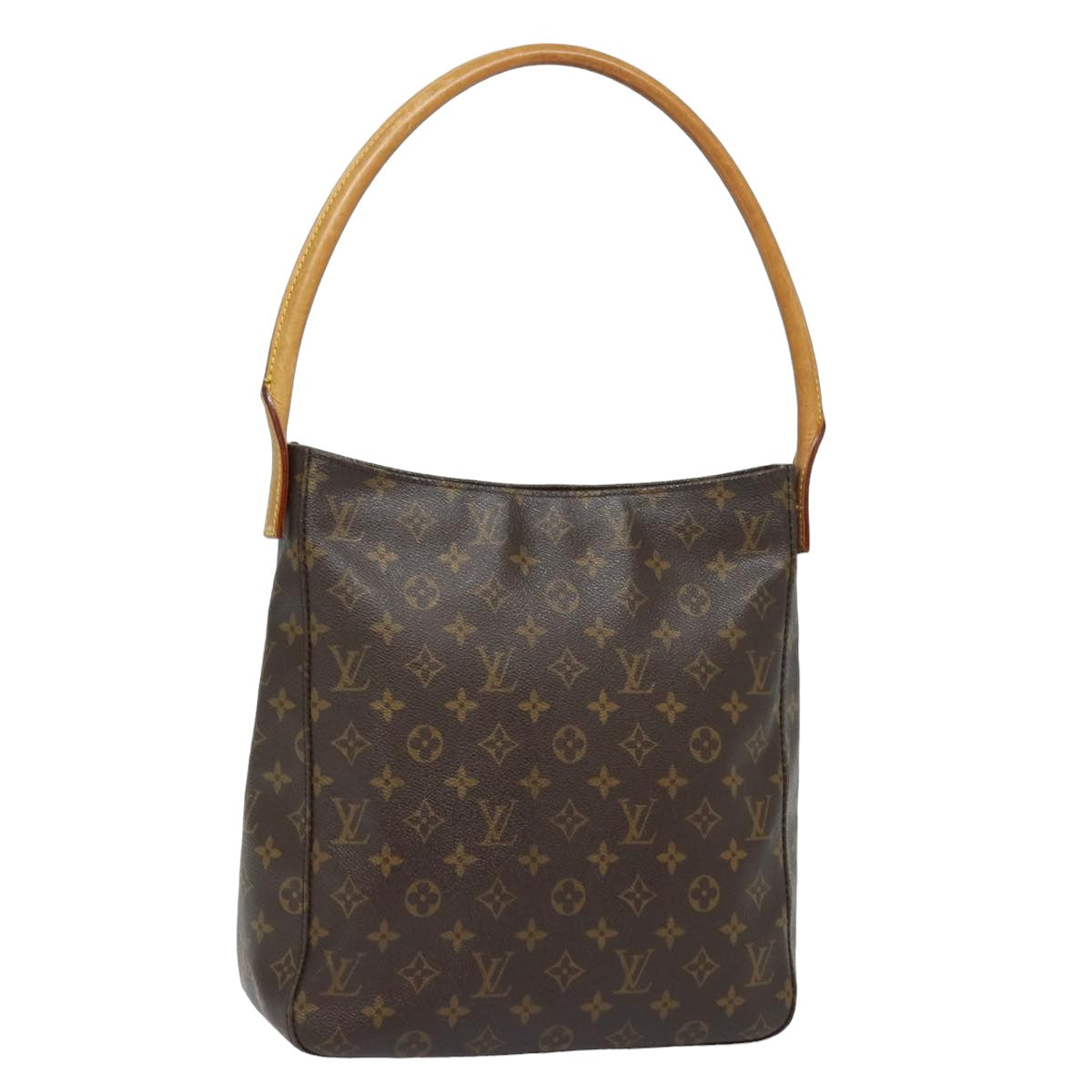 LOUIS VUITTON Monogram Looping GM Shoulder Bag M51145 LV 84081