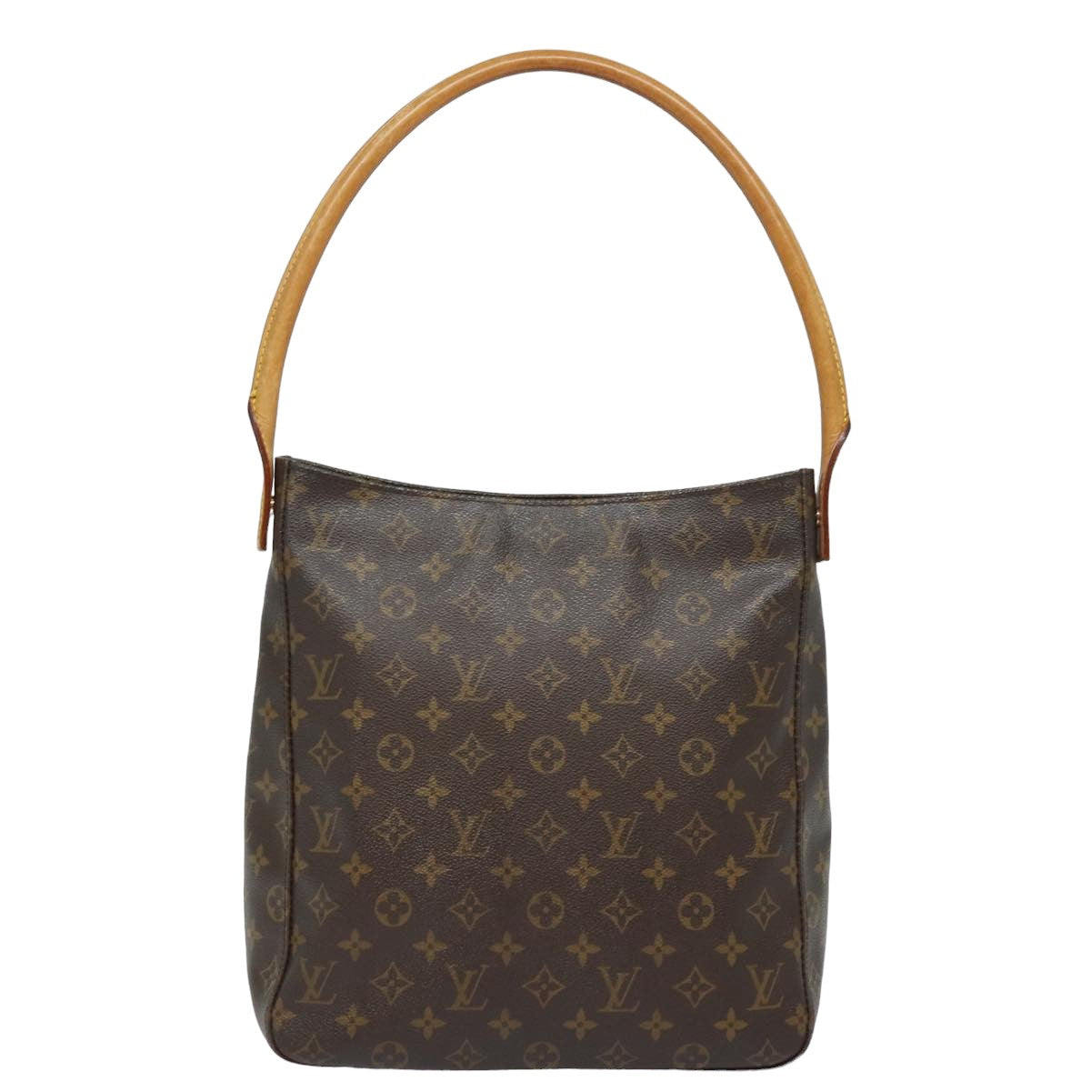 LOUIS VUITTON Monogram Looping GM Shoulder Bag M51145 LV 84081