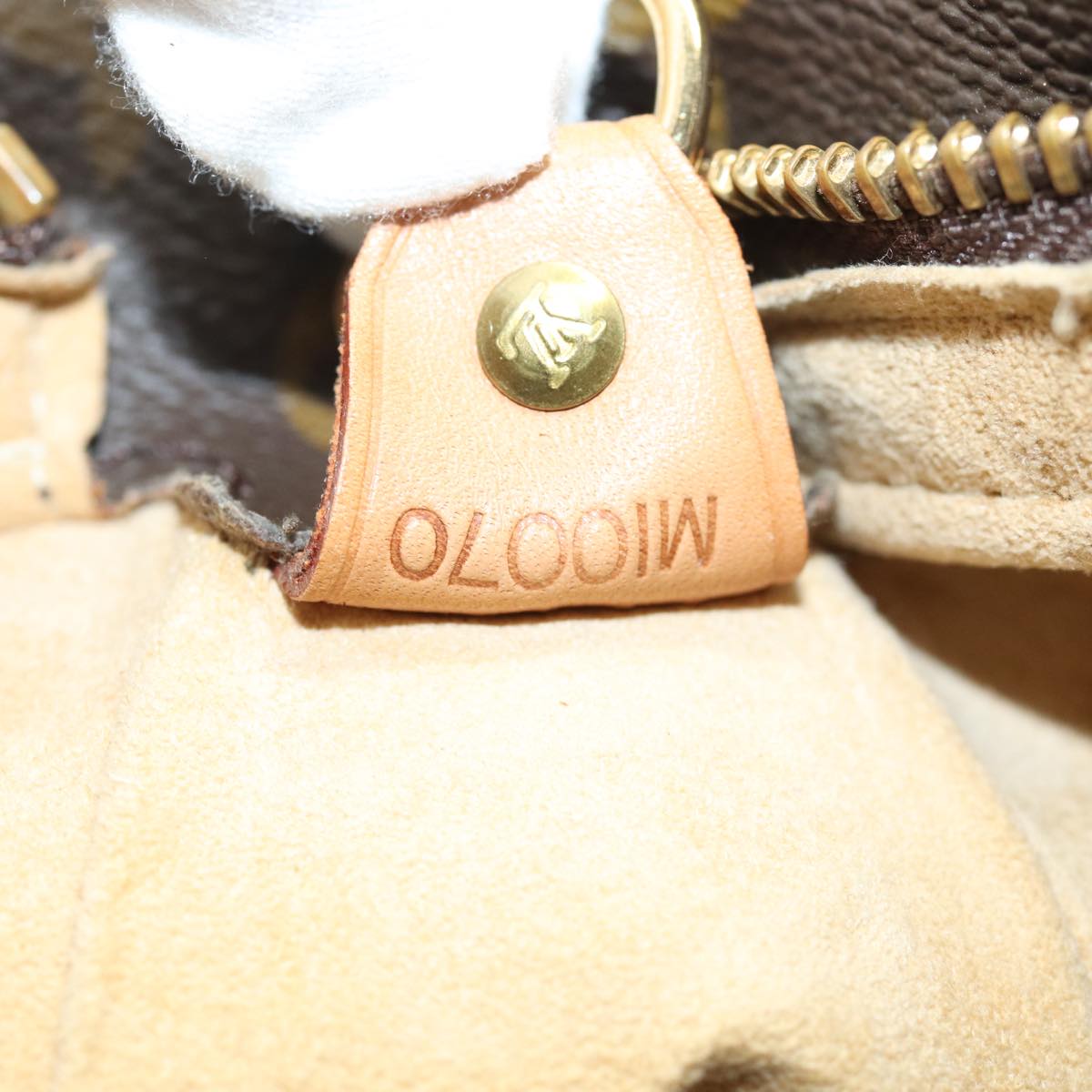 LOUIS VUITTON Monogram Looping GM Shoulder Bag M51145 LV 84081