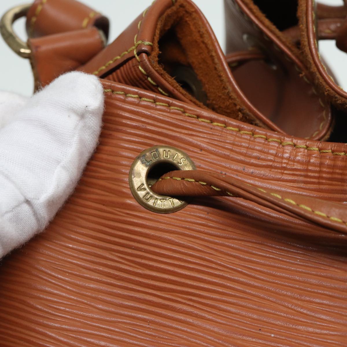 LOUIS VUITTON Epi Noe Shoulder Bag Zipangu Gold M44008 LV 84082