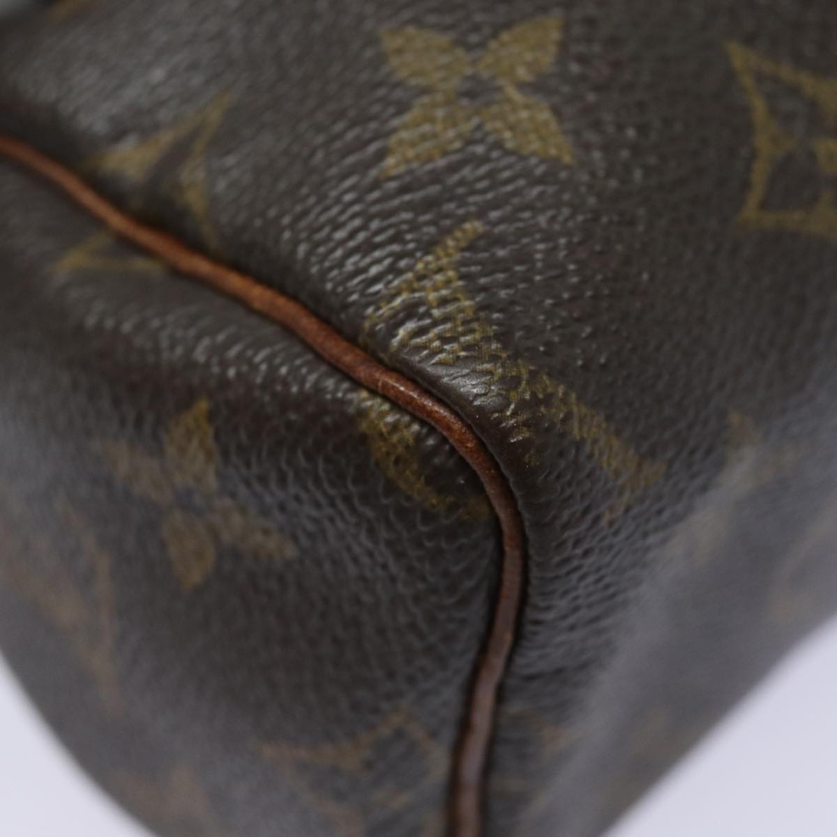 LOUIS VUITTON Monogram Mini Speedy Hand Bag M41534 LV 84084