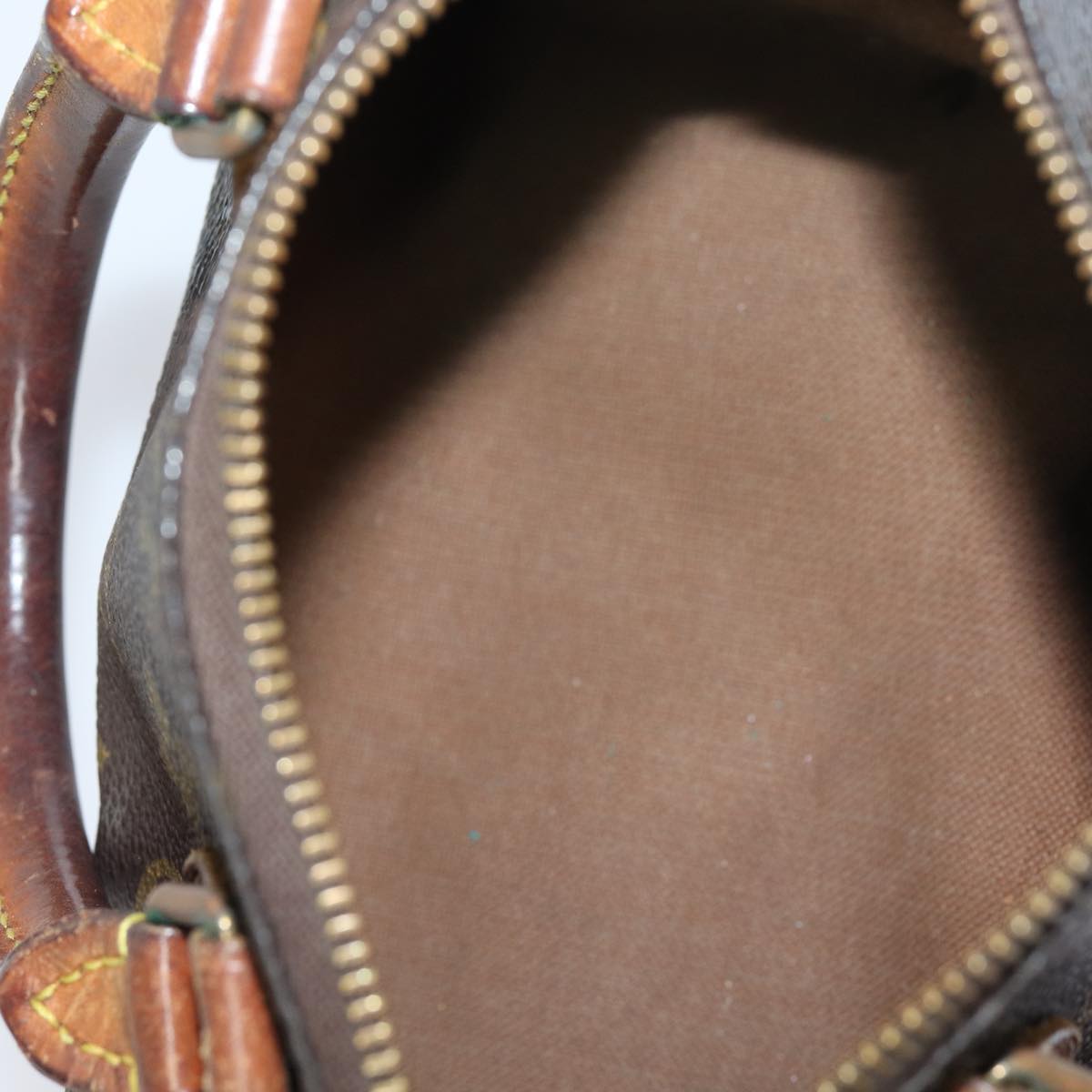 LOUIS VUITTON Monogram Mini Speedy Hand Bag M41534 LV 84084
