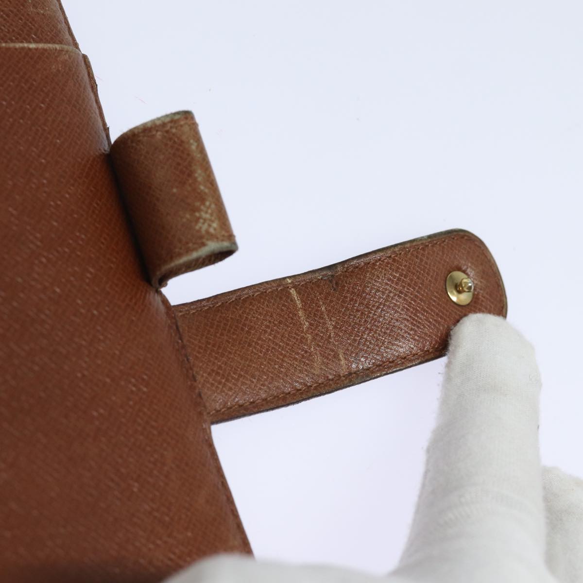 LOUIS VUITTON Monogram Agenda MM Day Planner Cover R20105 LV 84086