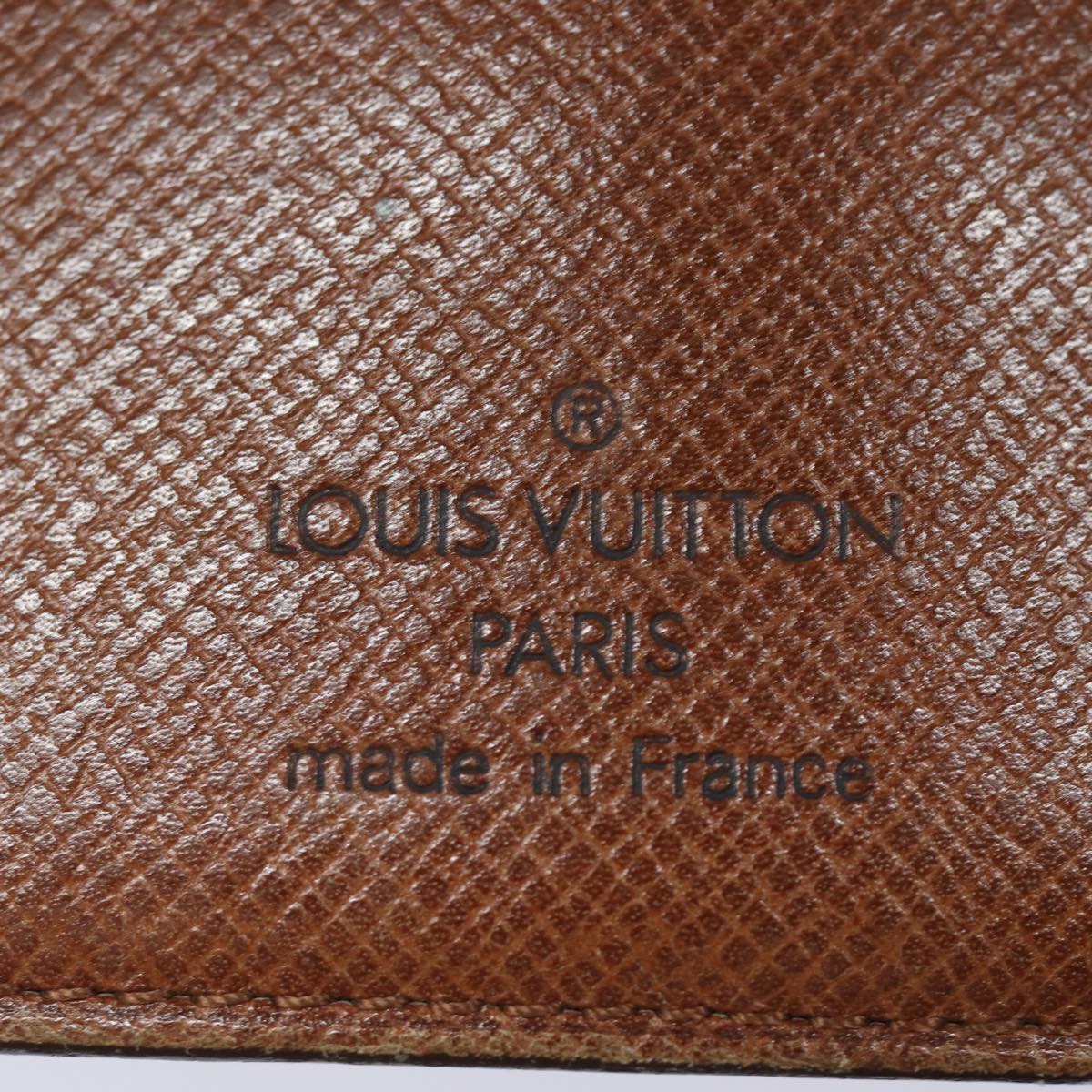 LOUIS VUITTON Monogram Agenda MM Day Planner Cover R20105 LV 84086
