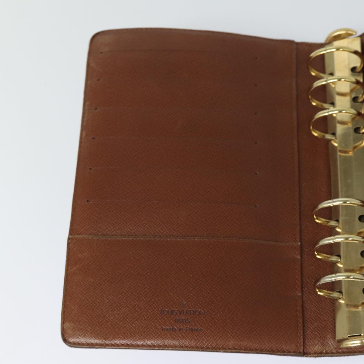 LOUIS VUITTON Monogram Agenda MM Day Planner Cover R20105 LV 84086