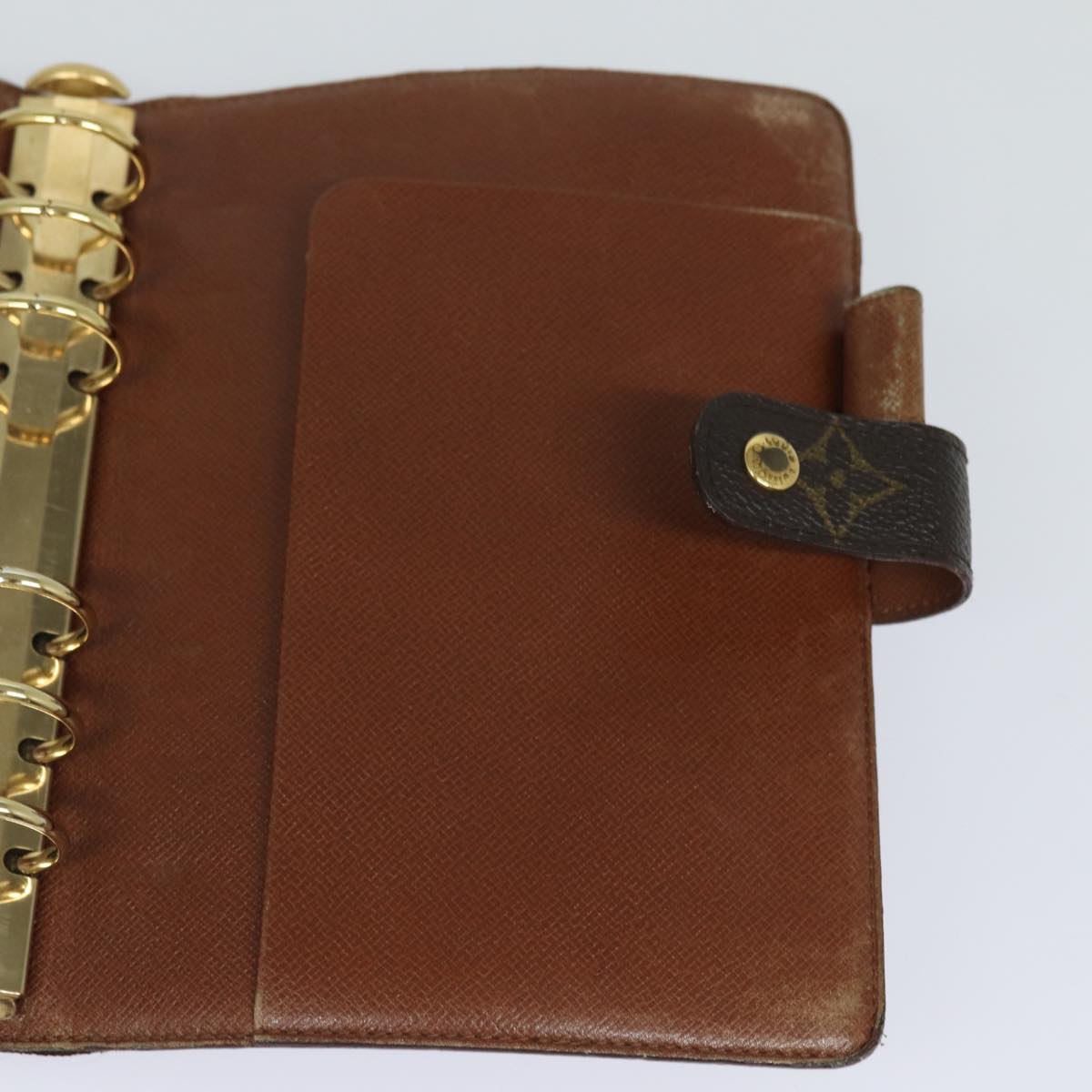 LOUIS VUITTON Monogram Agenda MM Day Planner Cover R20105 LV 84086
