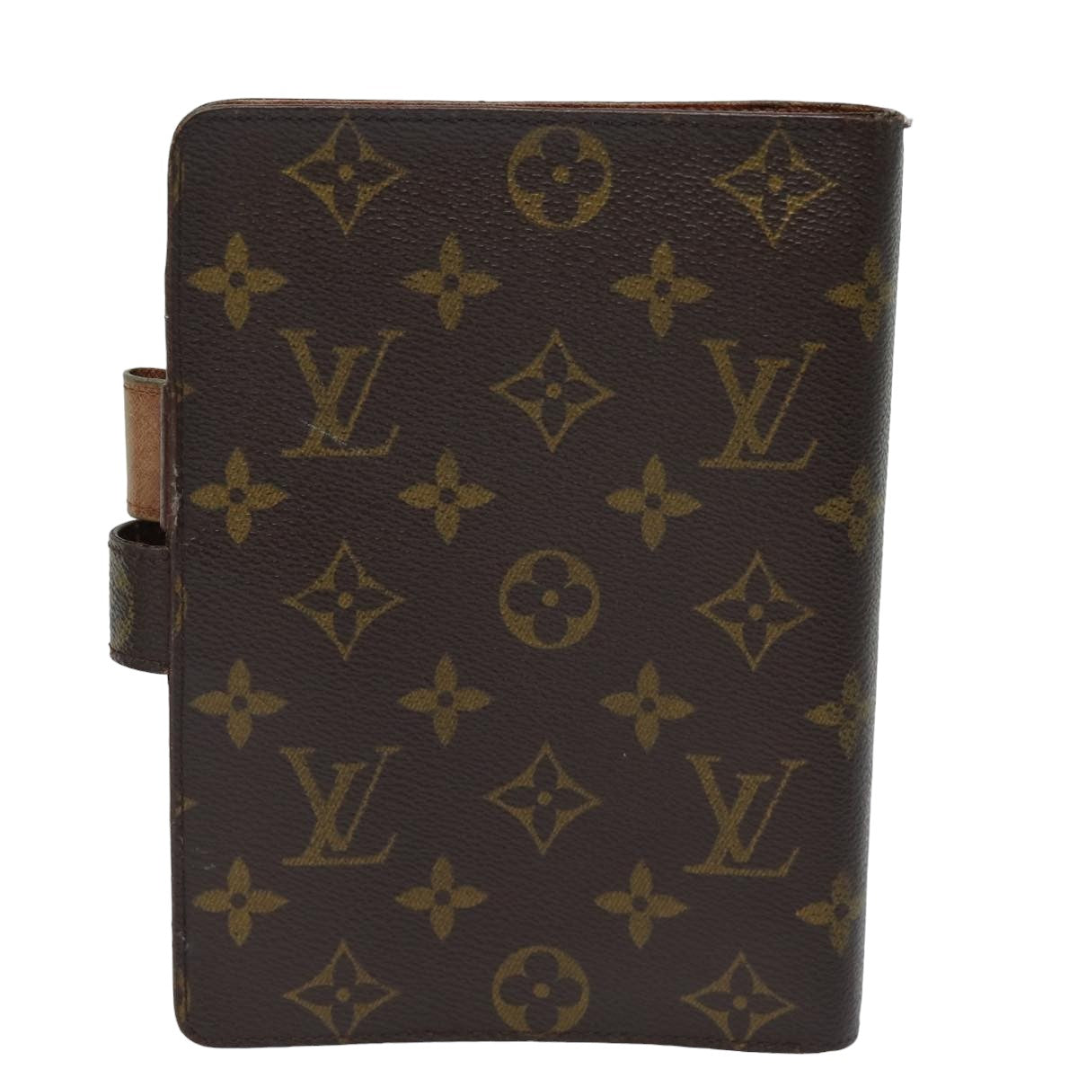 LOUIS VUITTON Monogram Agenda MM Day Planner Cover R20105 LV 84086