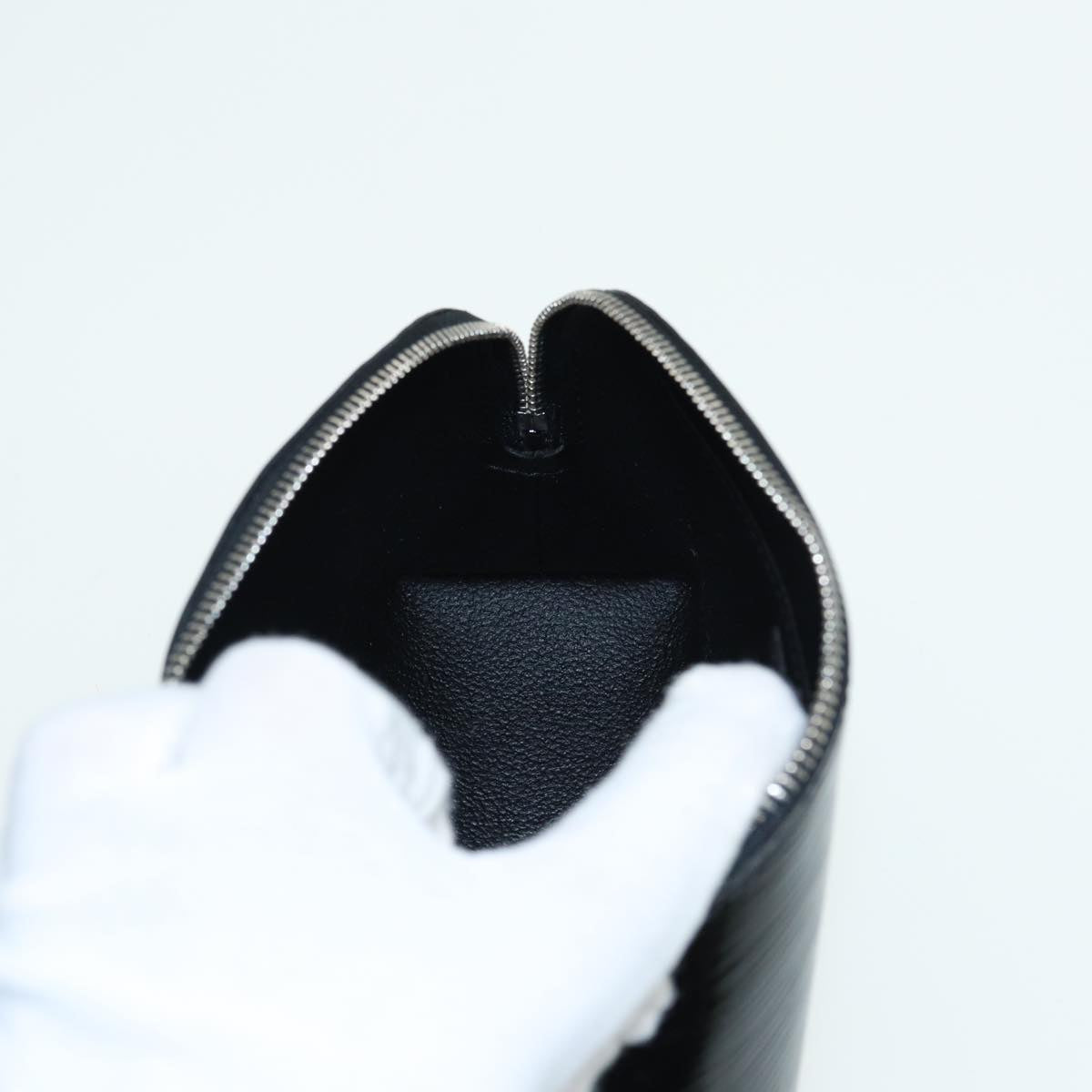 LOUIS VUITTON Epi Pochette Cosmetic PM Cosmetic Pouch Black M41348 LV 84088