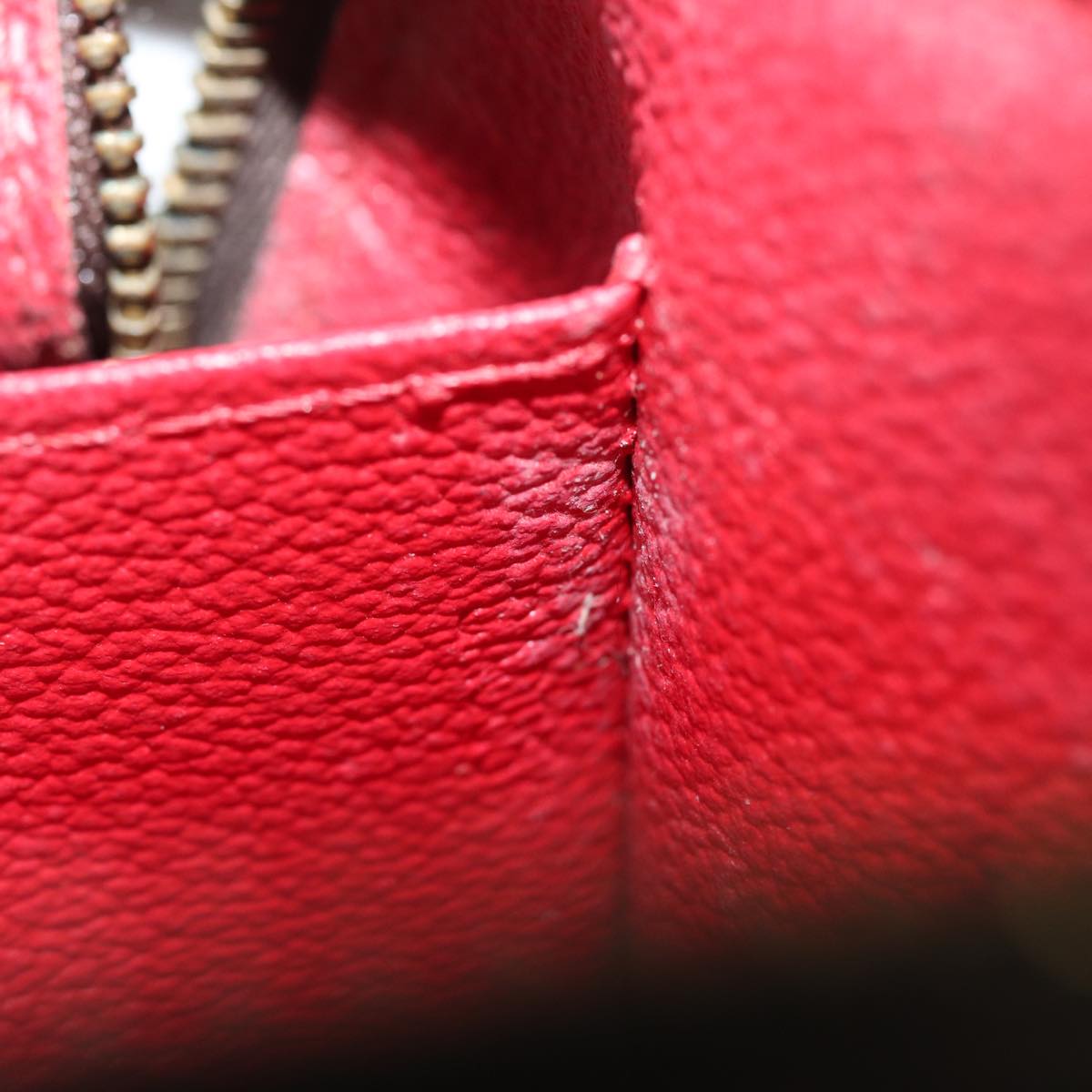 LOUIS VUITTON Damier Ebene Pochette Cosmetic PM Pouch N47516 LV 84089