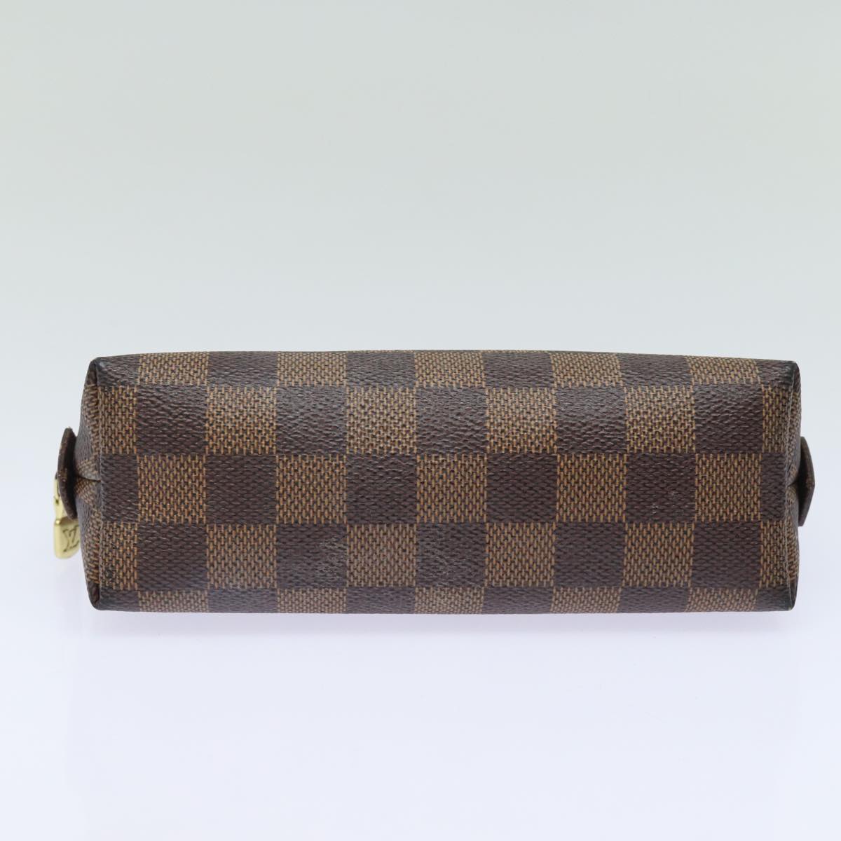 LOUIS VUITTON Damier Ebene Pochette Cosmetic PM Pouch N47516 LV 84089