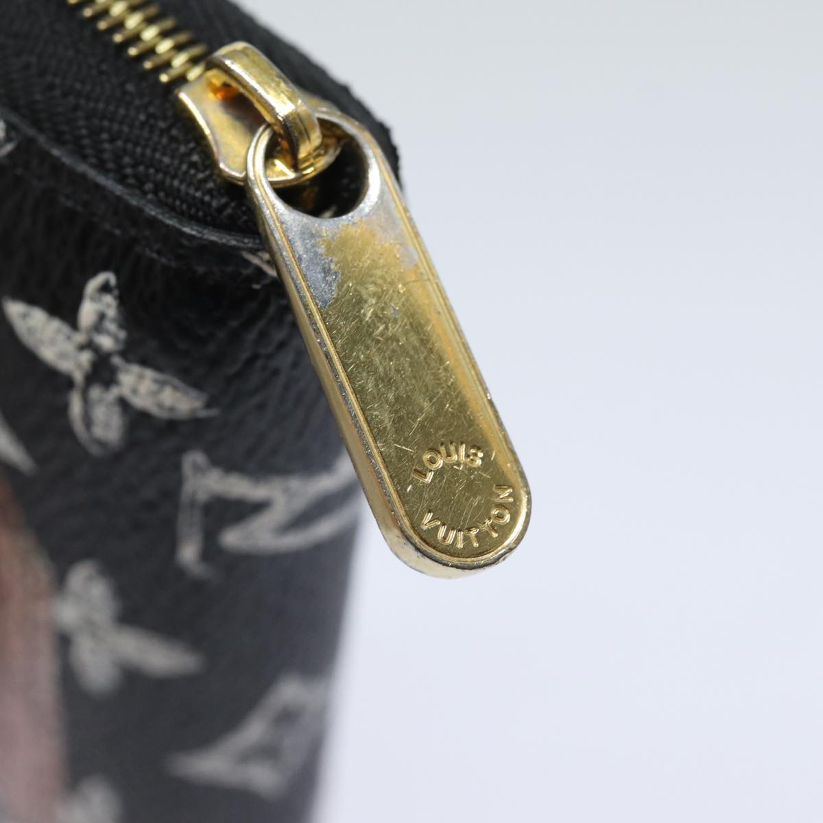 LOUIS VUITTON Catgram Zippy Coin Purse Coin Purse M63884 LV 84110
