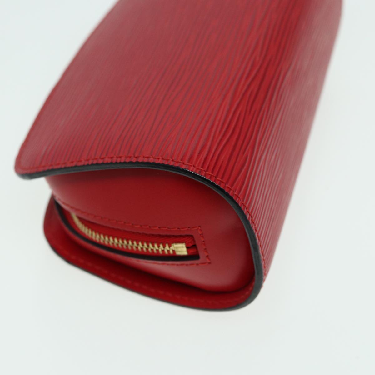 LOUIS VUITTON Epi Dauphine PM Pouch Castilian Red M48447 LV 84123