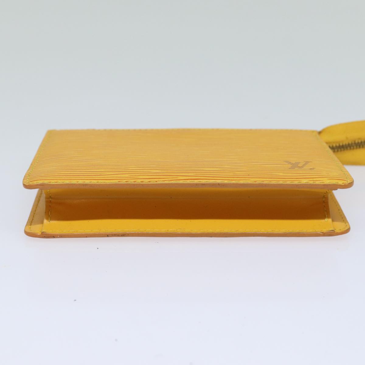 LOUIS VUITTON Epi Poche Toilette 15 Pouch Yellow LV 84125