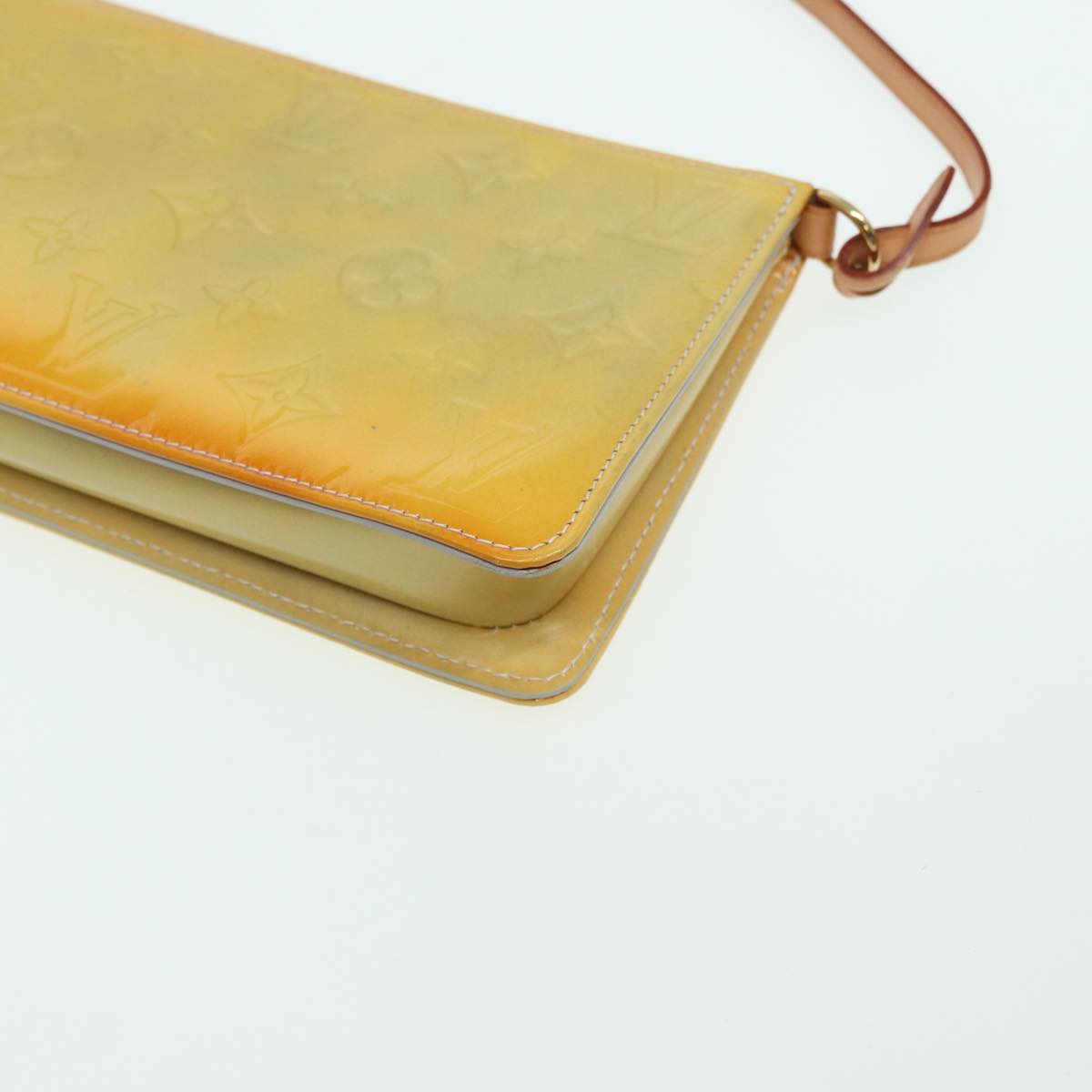 LOUIS VUITTON Monogram Vernis Lexington Accessory Pouch Gris M91056 84126