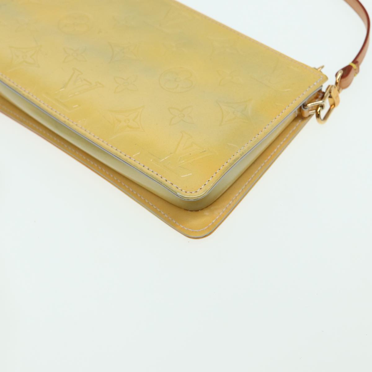 LOUIS VUITTON Monogram Vernis Lexington Accessory Pouch Gris M91056 84126