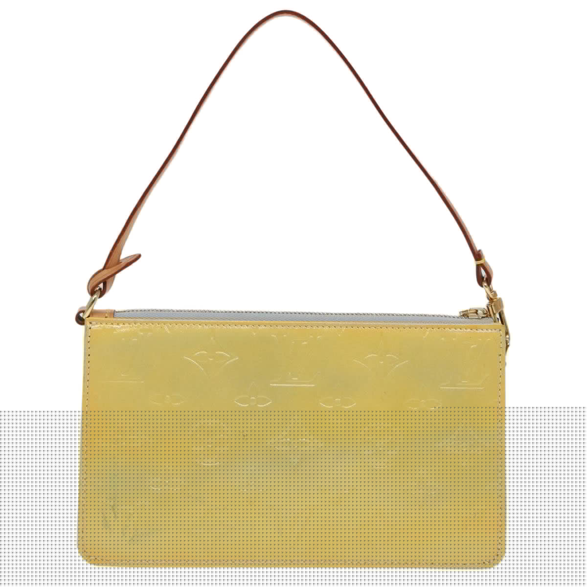 LOUIS VUITTON Monogram Vernis Lexington Accessory Pouch Gris M91056 84126