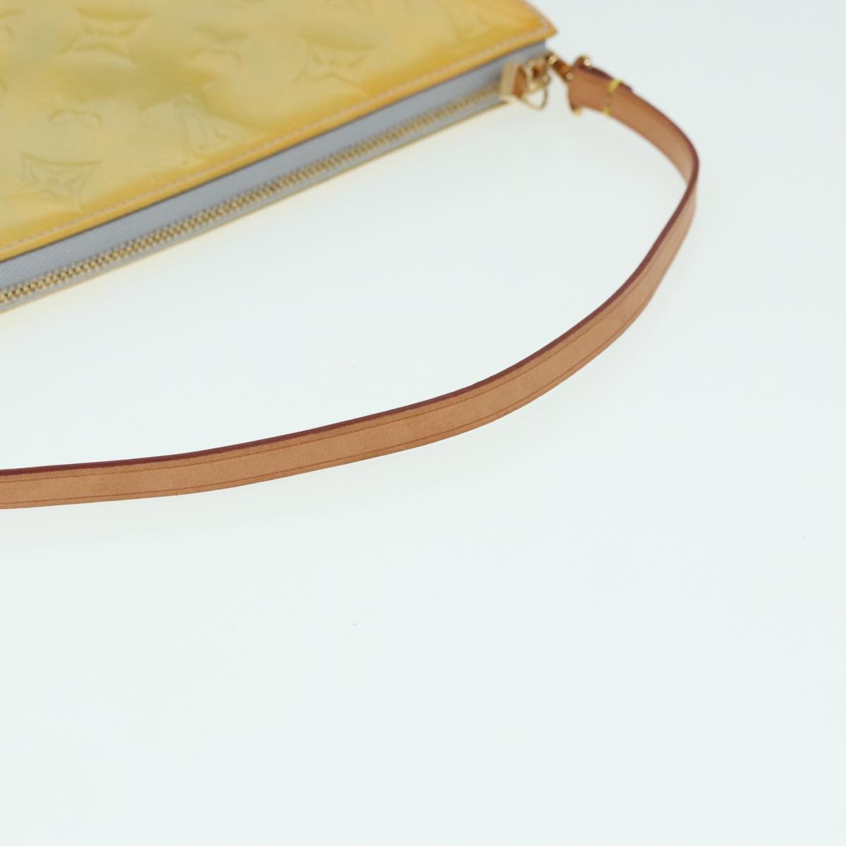 LOUIS VUITTON Monogram Vernis Lexington Accessory Pouch Gris M91056 84126
