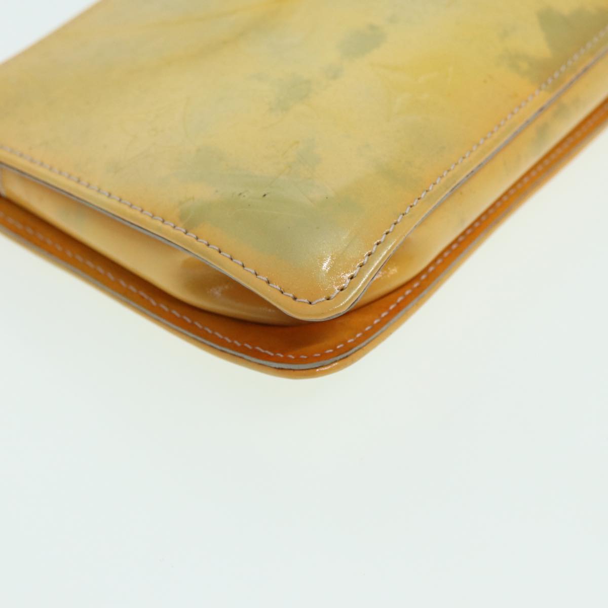 LOUIS VUITTON Monogram Vernis Lexington Accessory Pouch Gris M91056 84127