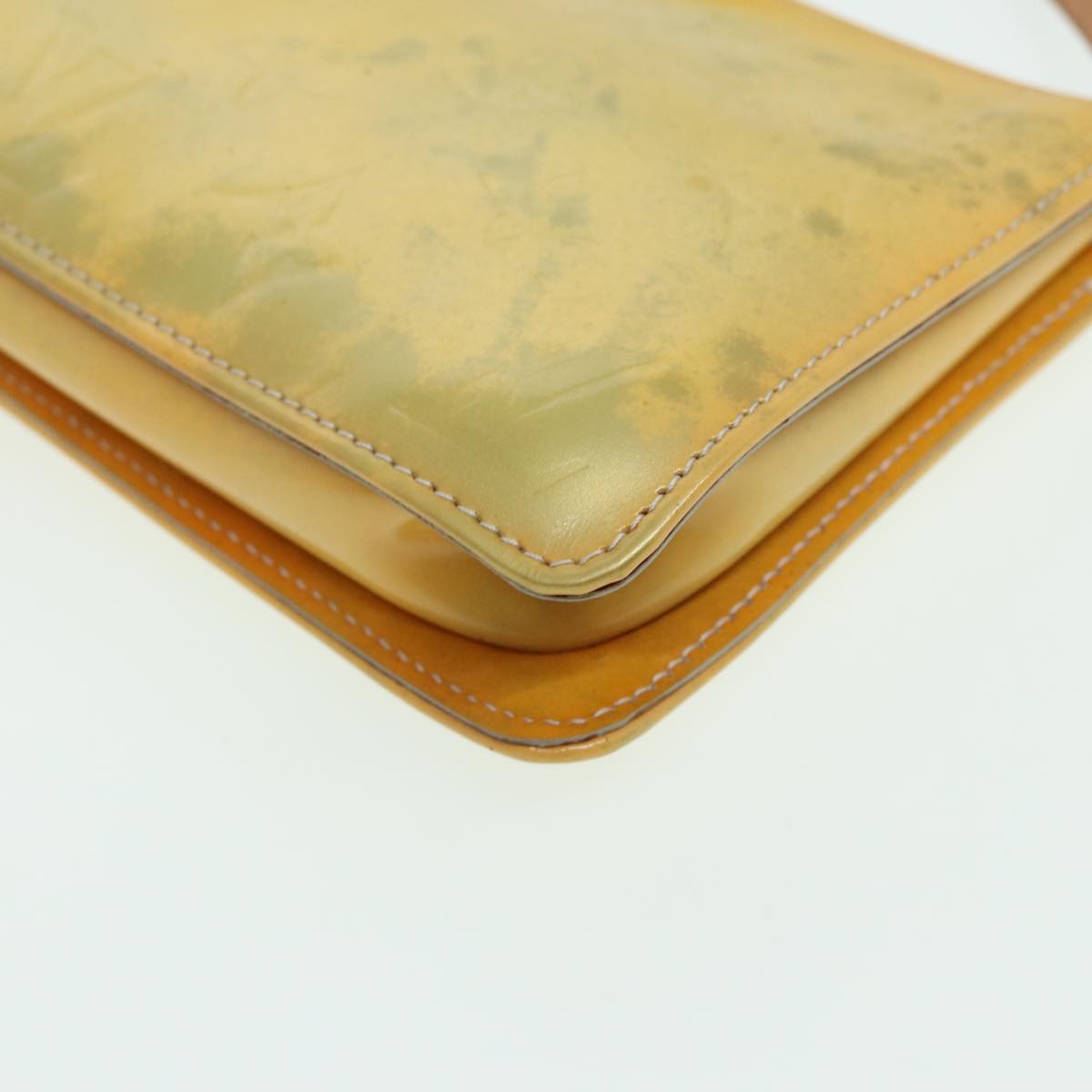 LOUIS VUITTON Monogram Vernis Lexington Accessory Pouch Gris M91056 84127
