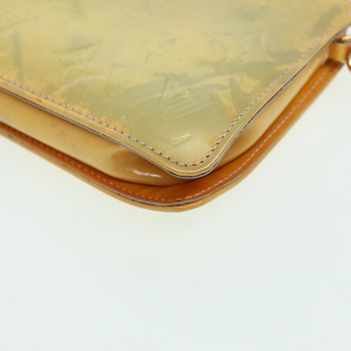 LOUIS VUITTON Monogram Vernis Lexington Accessory Pouch Gris M91056 84127