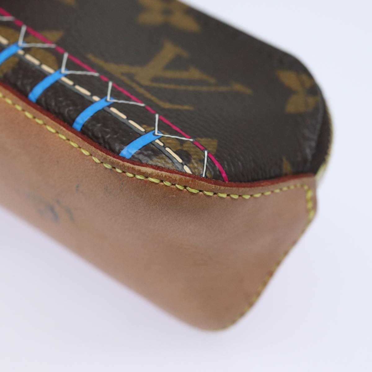 LOUIS VUITTON Monogram Vivienne Trousse Elizabeth Pen Case GI0539 LV 84129
