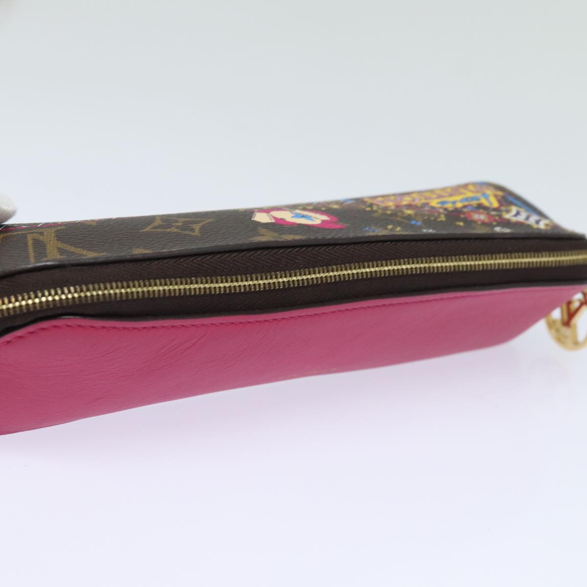 LOUIS VUITTON Monogram Vivienne Trousse Elizabeth Pen Case GI0539 LV 84129