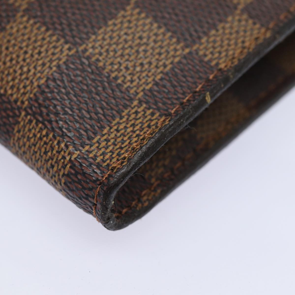 LOUIS VUITTON Damier Ebene Marais Pouch LV 84130