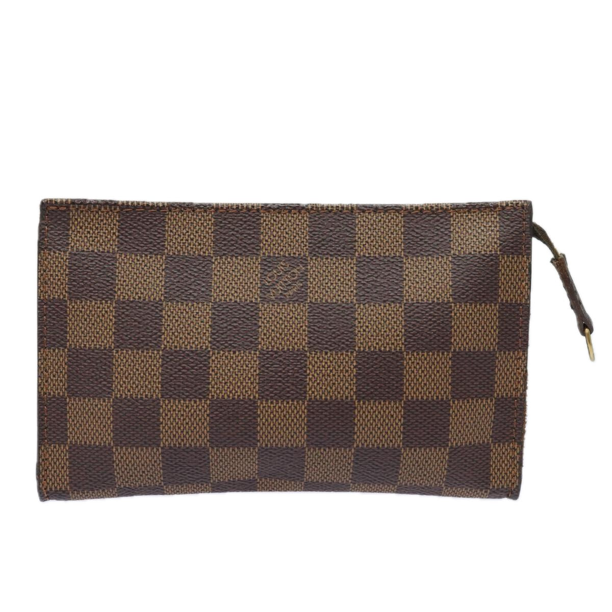 LOUIS VUITTON Damier Ebene Marais Pouch LV 84130
