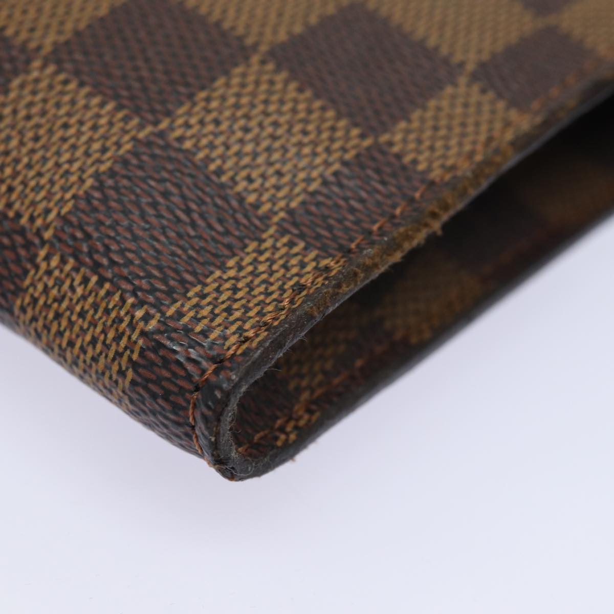 LOUIS VUITTON Damier Ebene Marais Pouch LV 84130