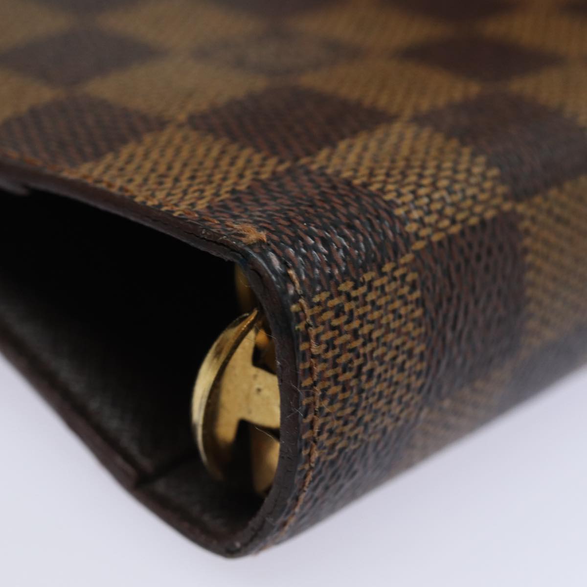 LOUIS VUITTON Damier Ebene Agenda MM Day Planner Cover R20240 LV 84132