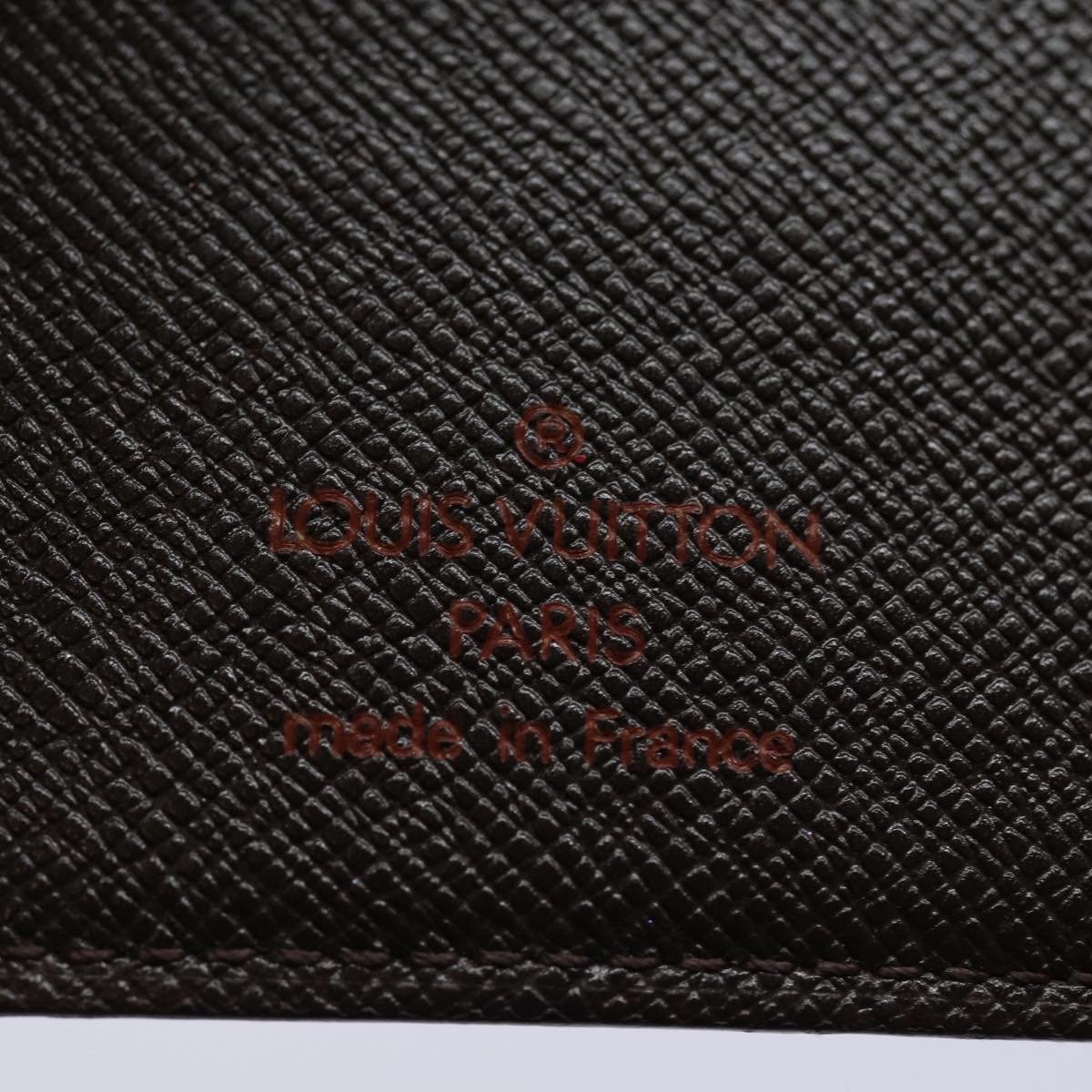 LOUIS VUITTON Damier Ebene Agenda MM Day Planner Cover R20240 LV 84132
