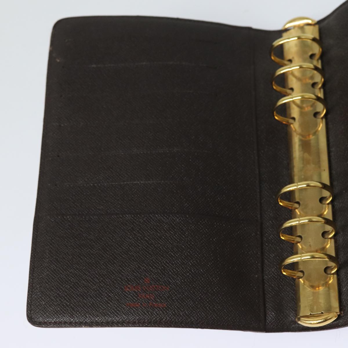LOUIS VUITTON Damier Ebene Agenda MM Day Planner Cover R20240 LV 84132