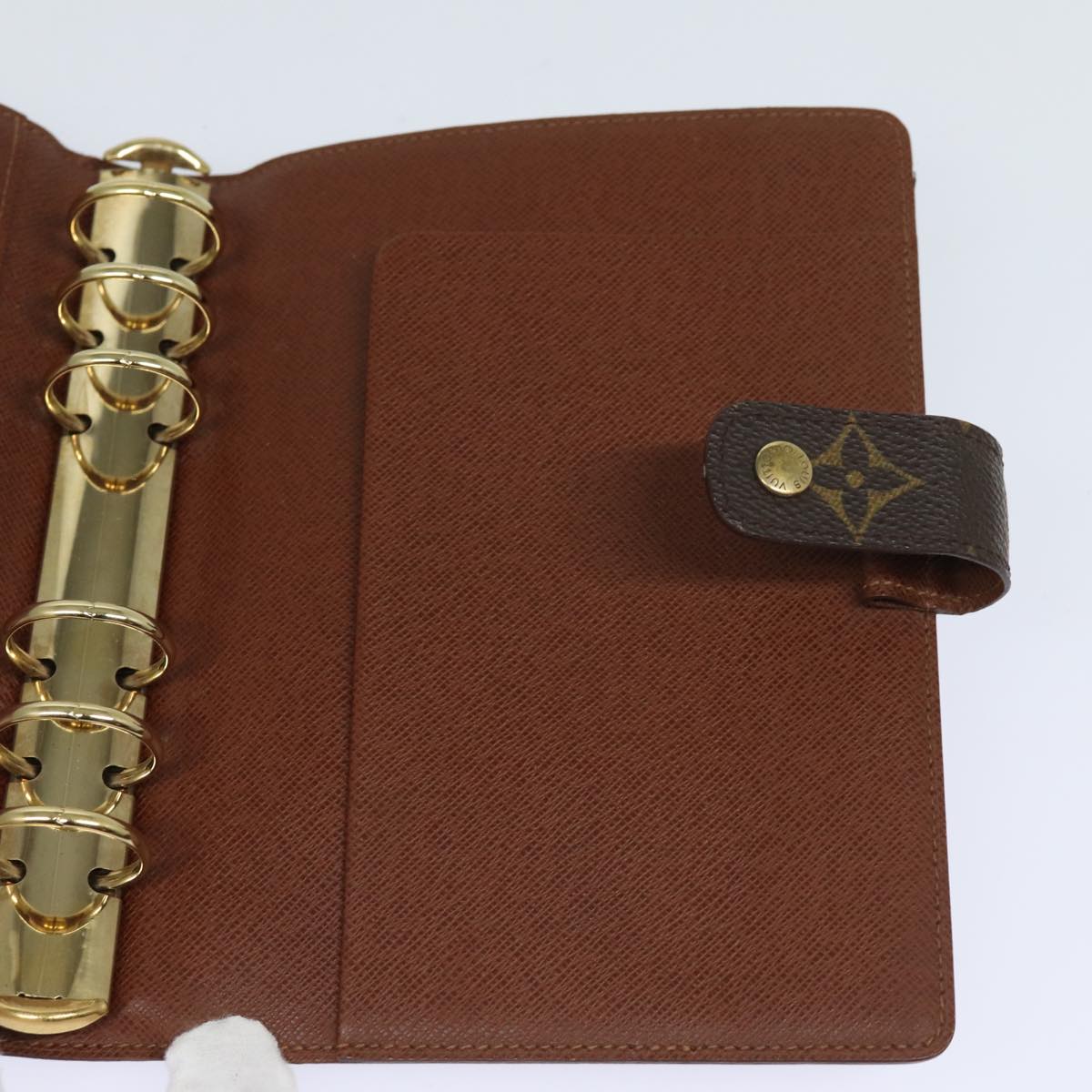 LOUIS VUITTON Monogram Agenda MM Day Planner Cover R20105 LV 84133