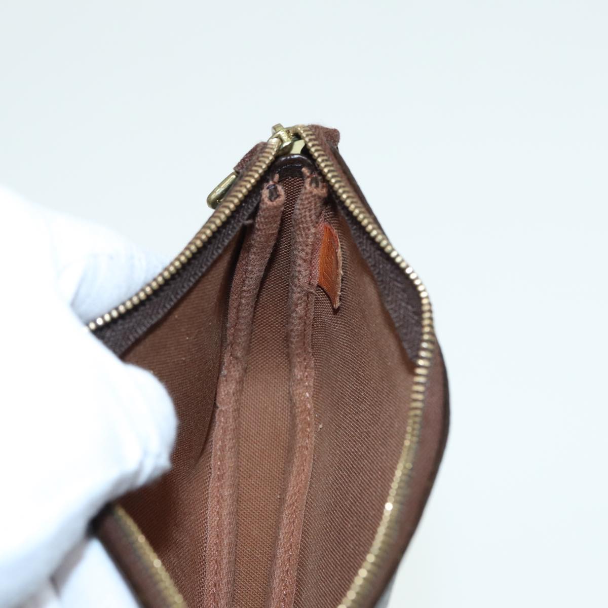 LOUIS VUITTON Monogram Mini Pochette Accessoires Pouch M58009 LV 84135