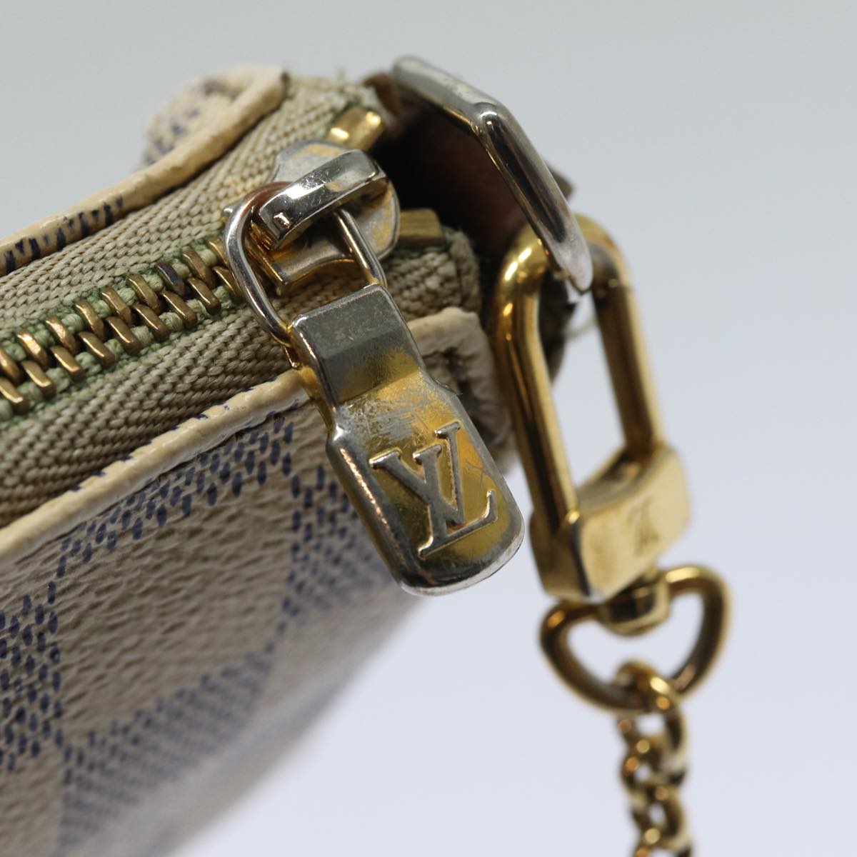 LOUIS VUITTON Damier Azur Eva Shoulder Bag 2way N55214 LV 84137