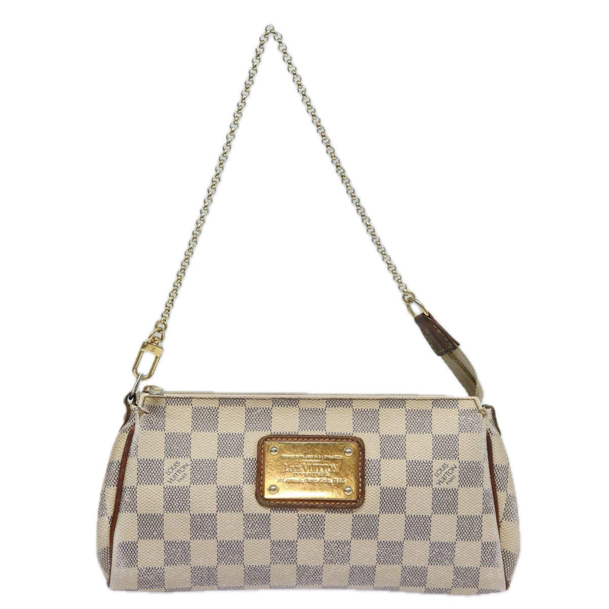 LOUIS VUITTON Damier Azur Eva Shoulder Bag 2way N55214 LV 84137