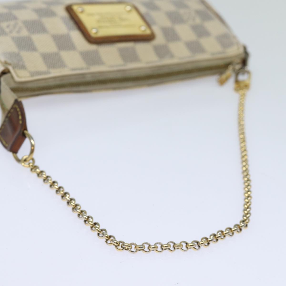 LOUIS VUITTON Damier Azur Eva Shoulder Bag 2way N55214 LV 84137