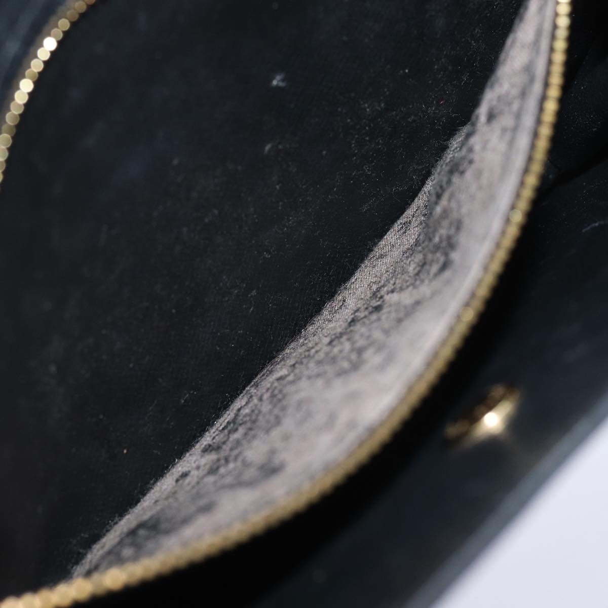 LOUIS VUITTON Epi Montaigne 23 Clutch Bag Black M52662 LV 84140