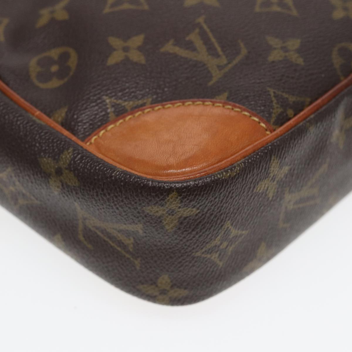 LOUIS VUITTON Monogram Compiegne 28 Clutch Bag M51845 LV 84142
