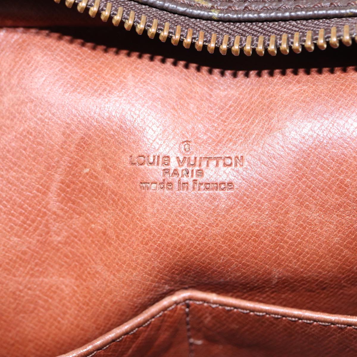 LOUIS VUITTON Monogram Compiegne 28 Clutch Bag M51845 LV 84142