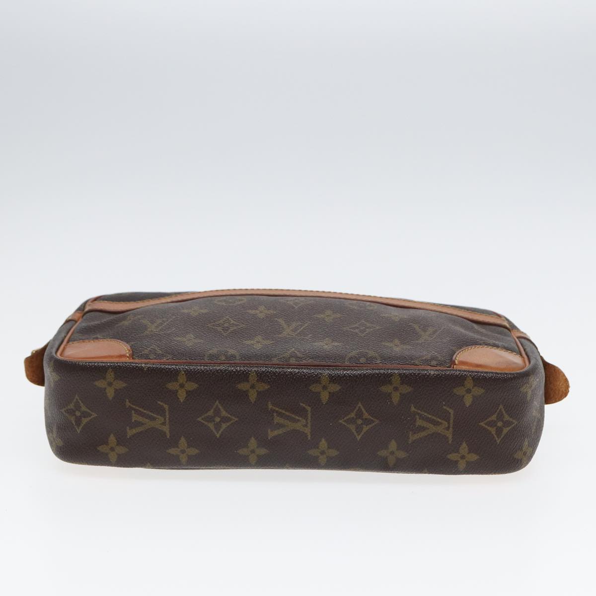 LOUIS VUITTON Monogram Compiegne 28 Clutch Bag M51845 LV 84142