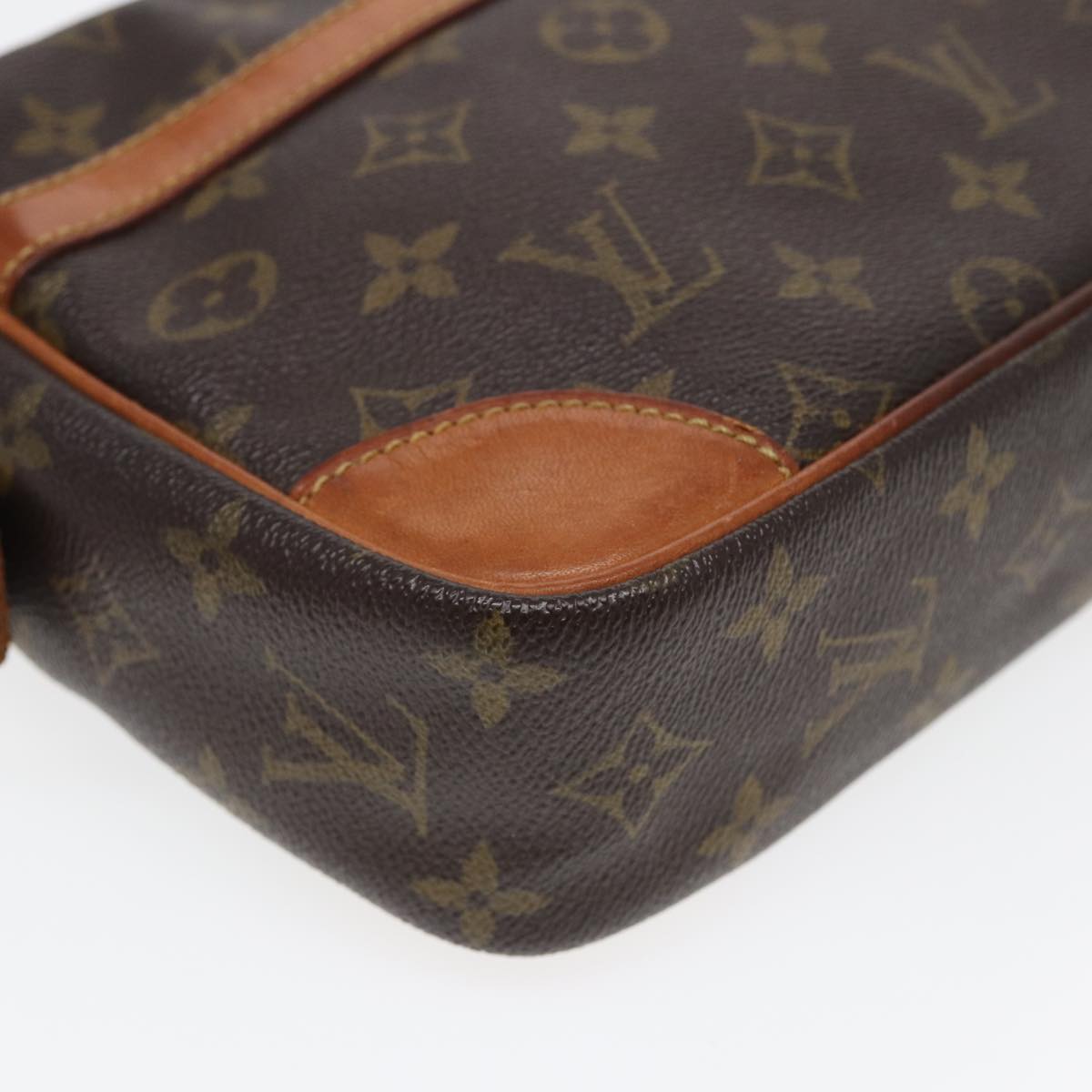 LOUIS VUITTON Monogram Compiegne 28 Clutch Bag M51845 LV 84142